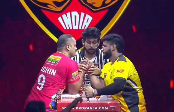 Sher-E-Ludhiana vs Kiraak Hyderabad | Sachin Bhadoria vs Amit Singh (100 Kg) | Hindi Highlights