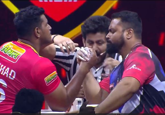 Rohtak Rowdies vs Sher-E-Ludhiana | Amit Chaudhary vs Dilshad Ma (100+ kg) | English Highlights