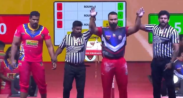 Rohtak Rowdies vs Sher-E-Ludhiana | Amit Chaudhary vs Dilshad Ma (100+ kg) | Hindi Highlights