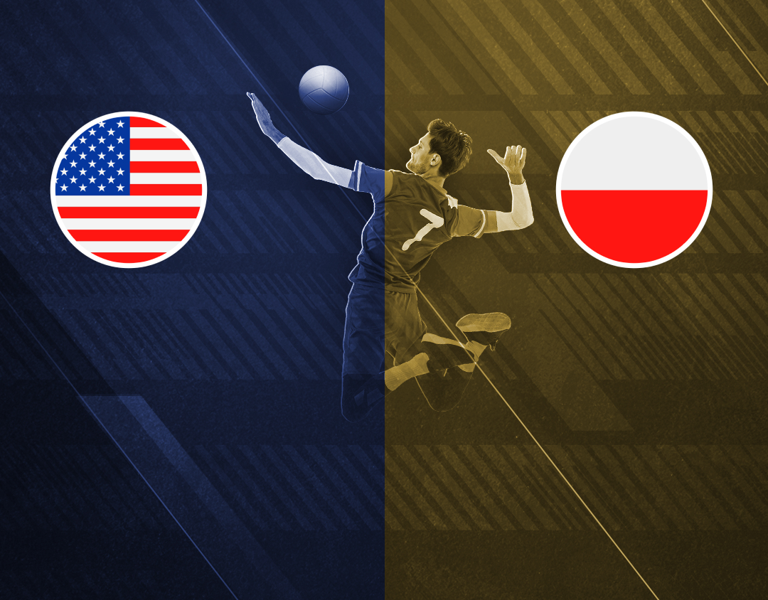 Match #6 of volleyball nations league men's banner