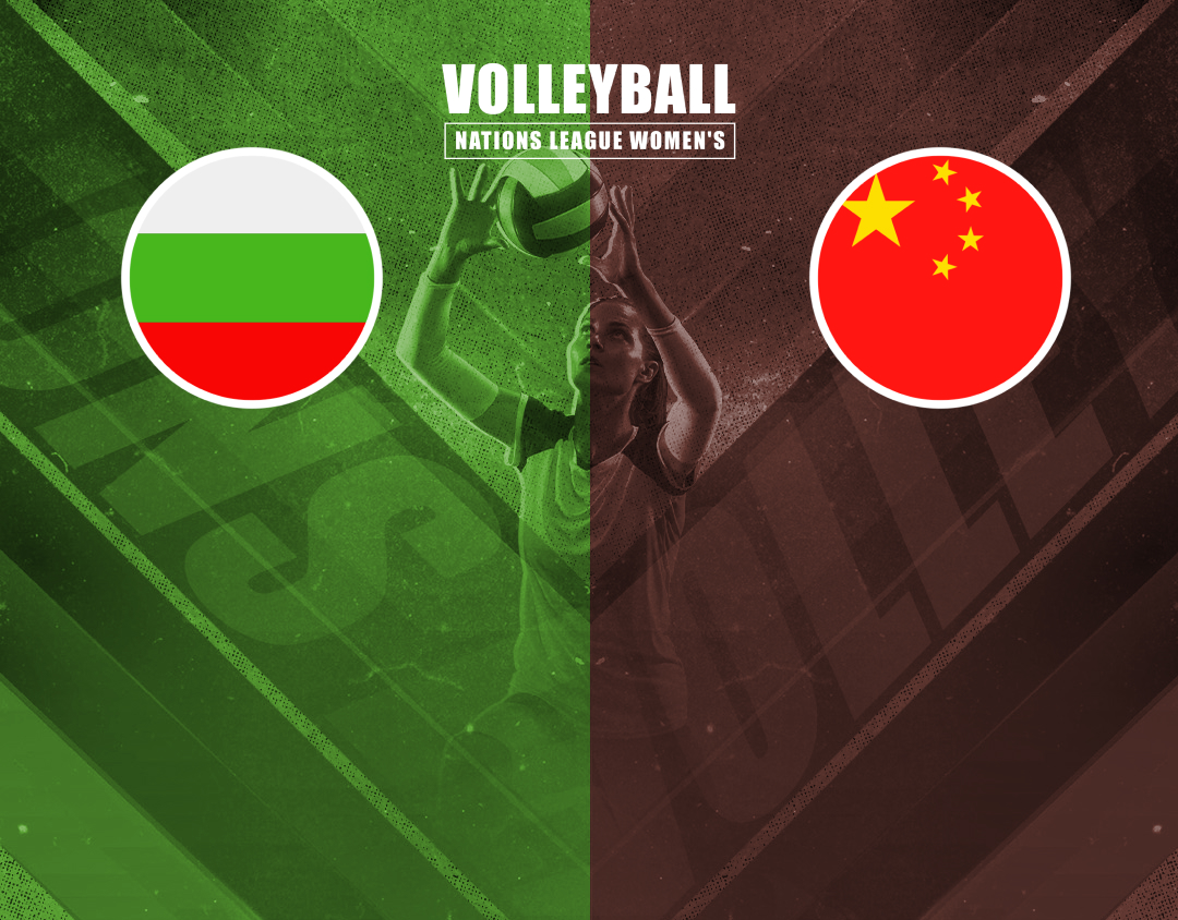 Match #68 of volleyball nations league women's banner