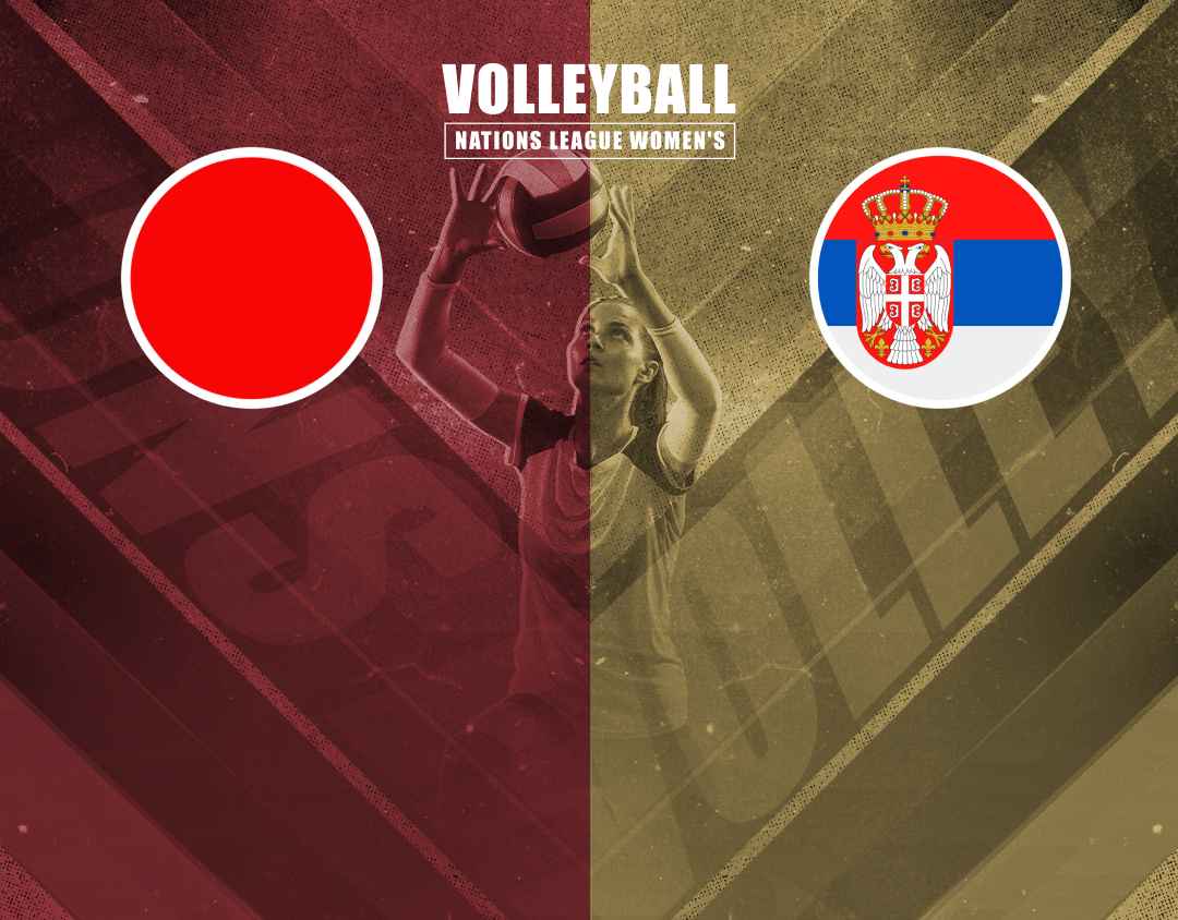 Match #89 of volleyball nations league women's banner