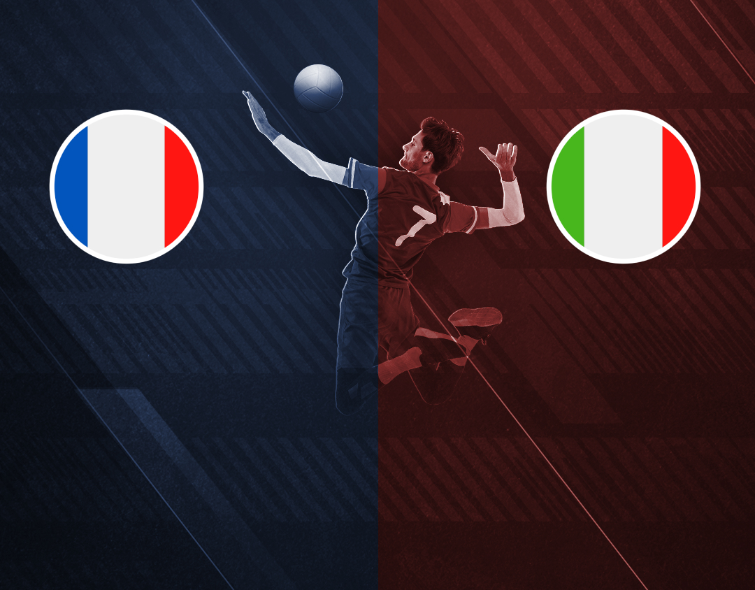 Match #47 of volleyball nations league men's banner