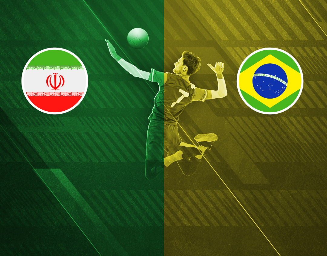 Match #48 of volleyball nations league men's banner