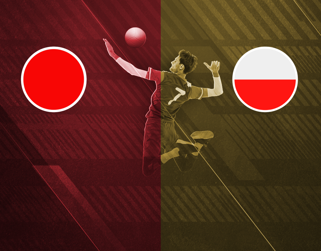 Match #56 of volleyball nations league men's banner