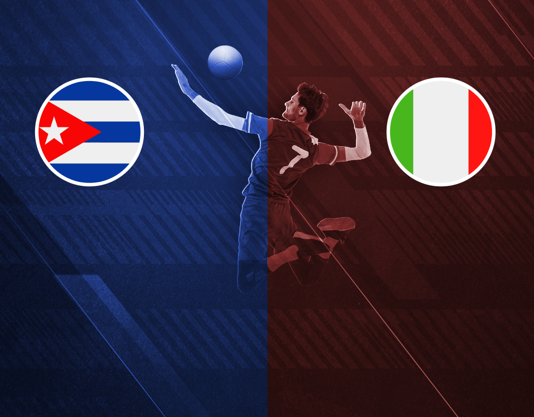 Match #57 of volleyball nations league men's banner