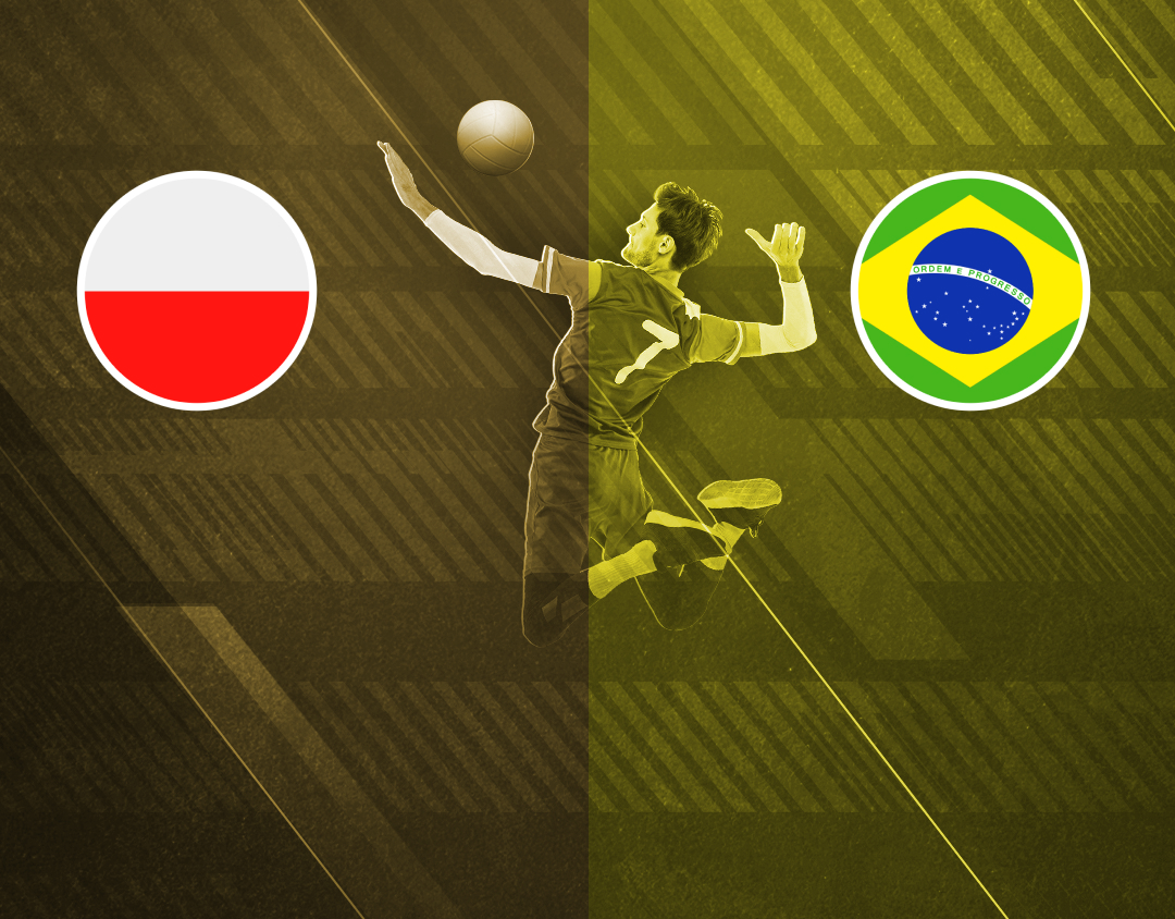 Match #61 of volleyball nations league men's banner