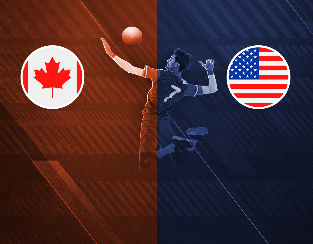 Match #64 of volleyball nations league men's banner