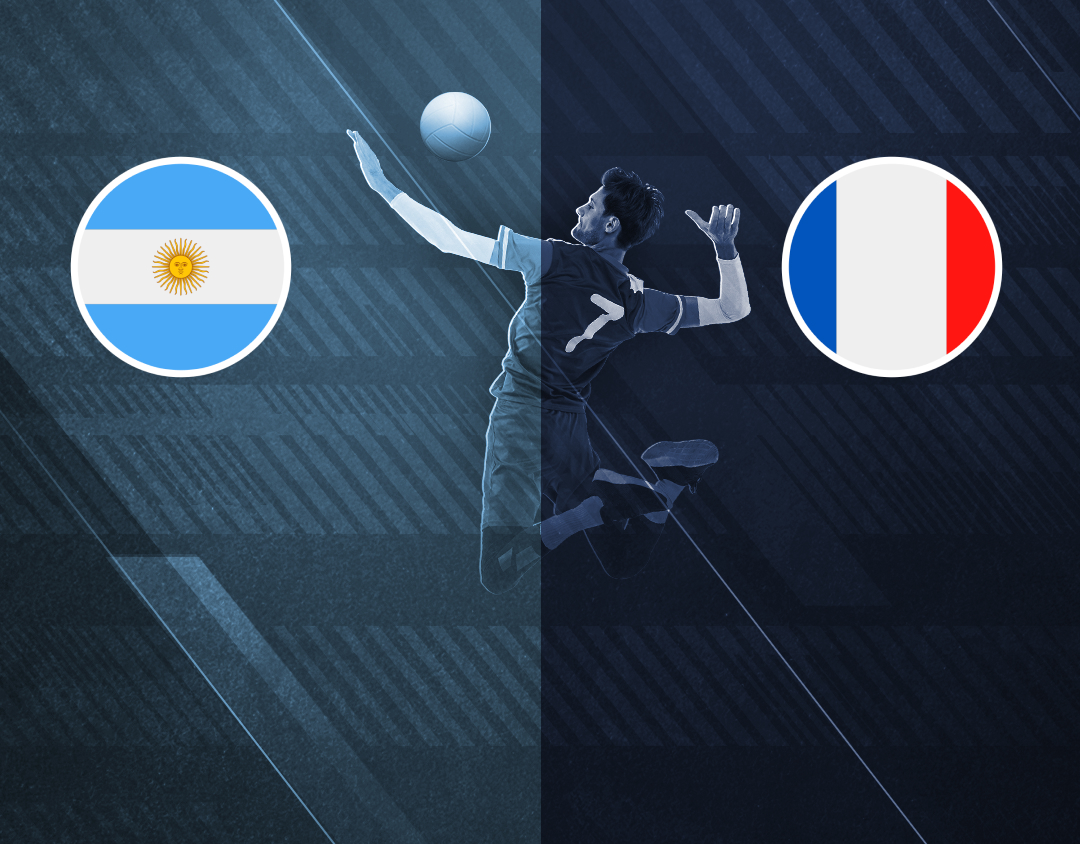 Match #69 of volleyball nations league men's banner