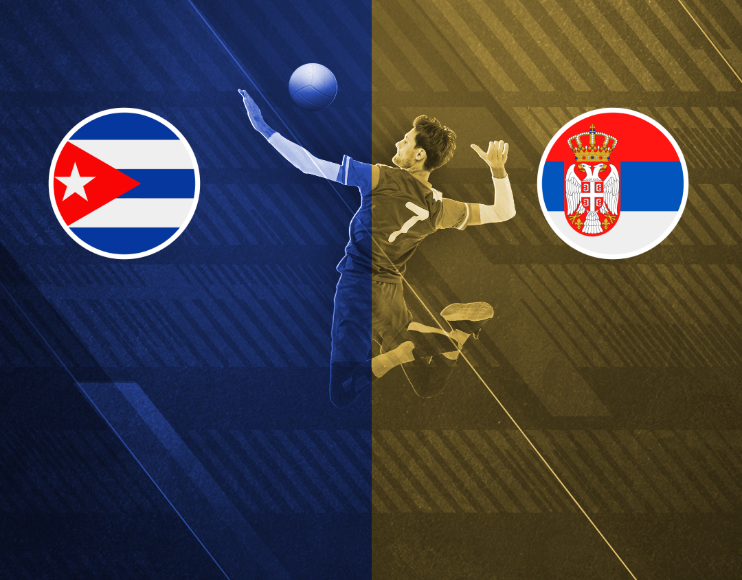 Match #76 of volleyball nations league men's banner