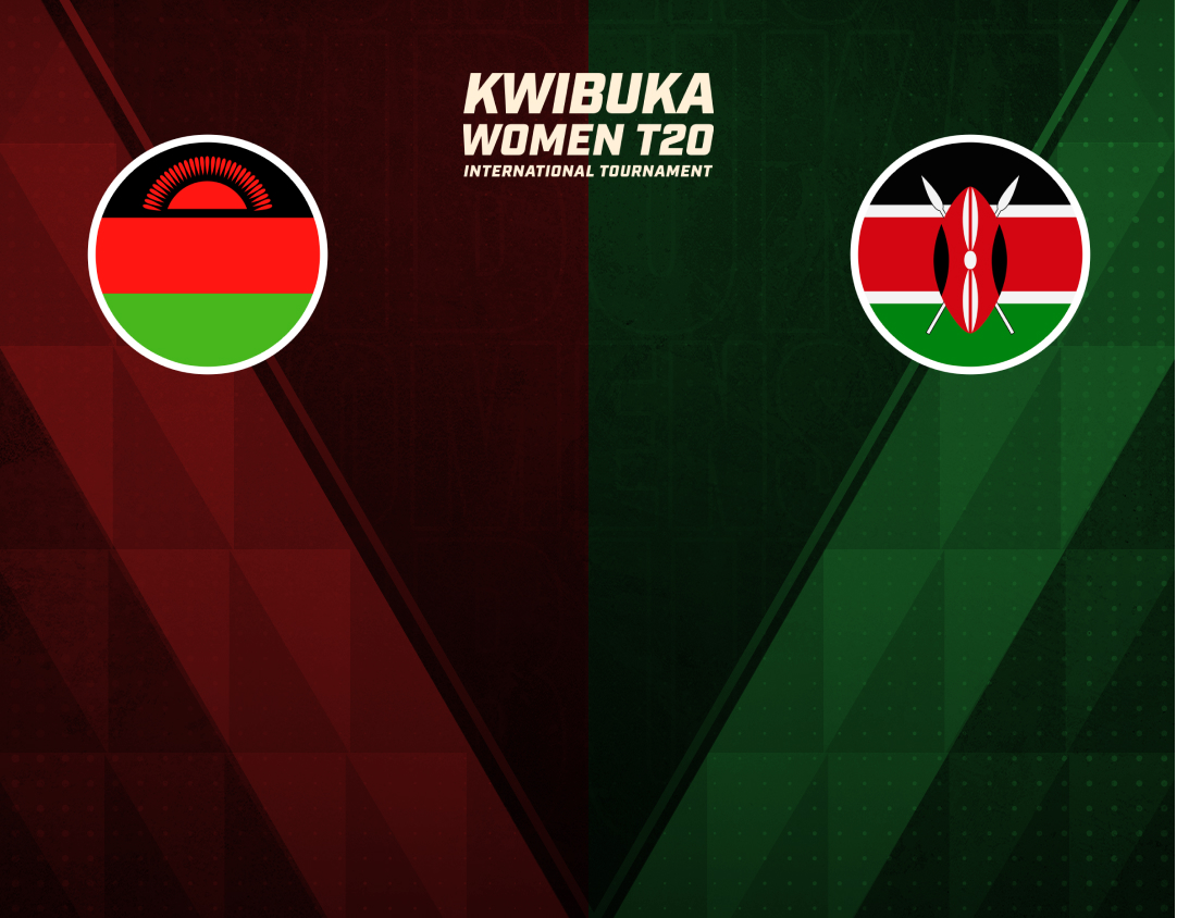 Match 9 of kwibuka women's t20i tournament, 2024: malawi women vs kenya women banner
