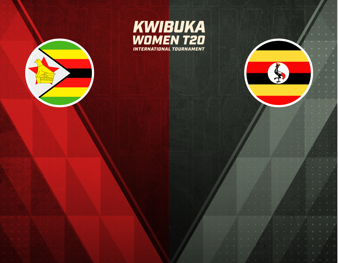 Final of kwibuka women's t20i tournament, 2024: uganda women vs zimbabwe a women banner