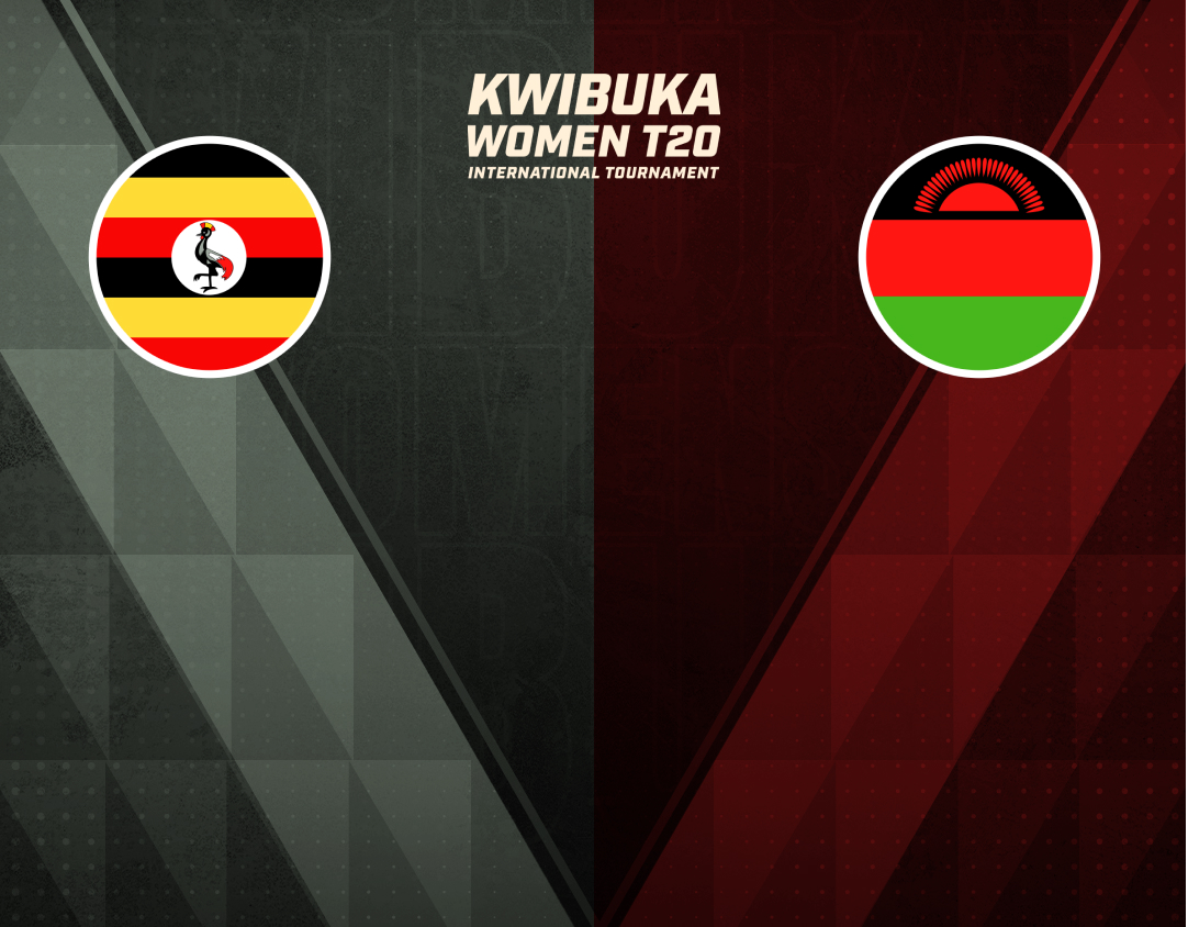 Match 13 of kwibuka women's t20i tournament, 2024: uganda women vs malawi women banner