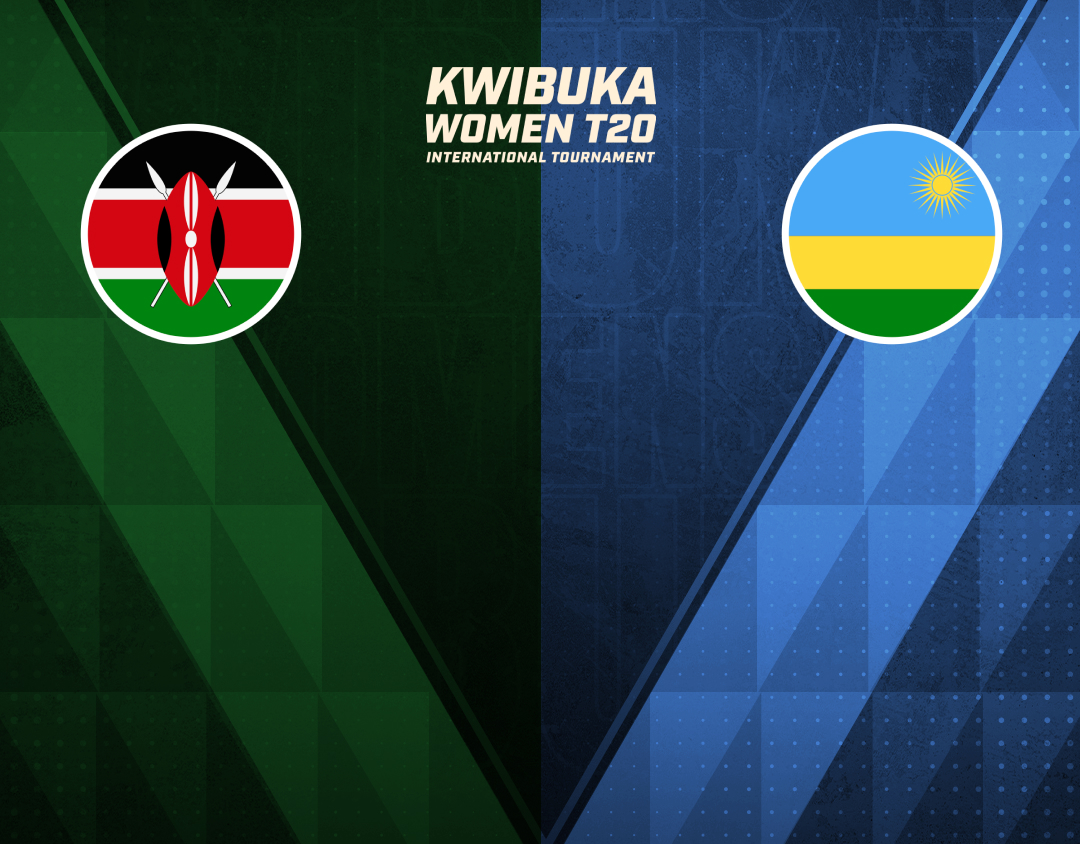 Match 16 of kwibuka women's t20i tournament, 2024: kenya women vs rwanda women banner