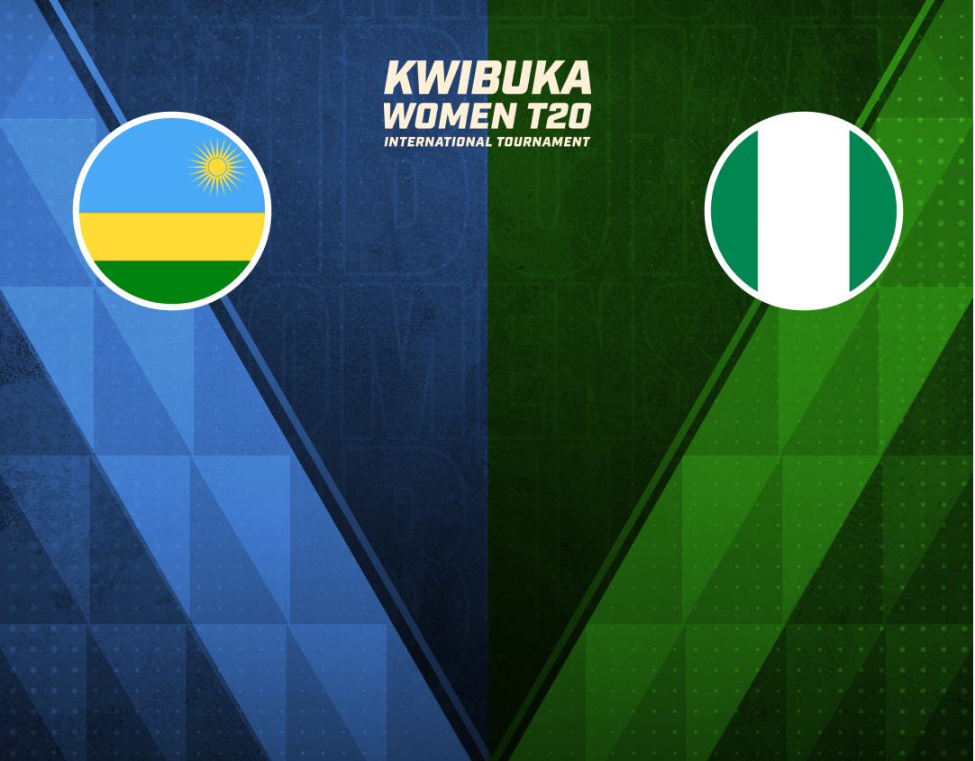 Match 17 of kwibuka women's t20i tournament, 2024: rwanda women vs nigeria women banner