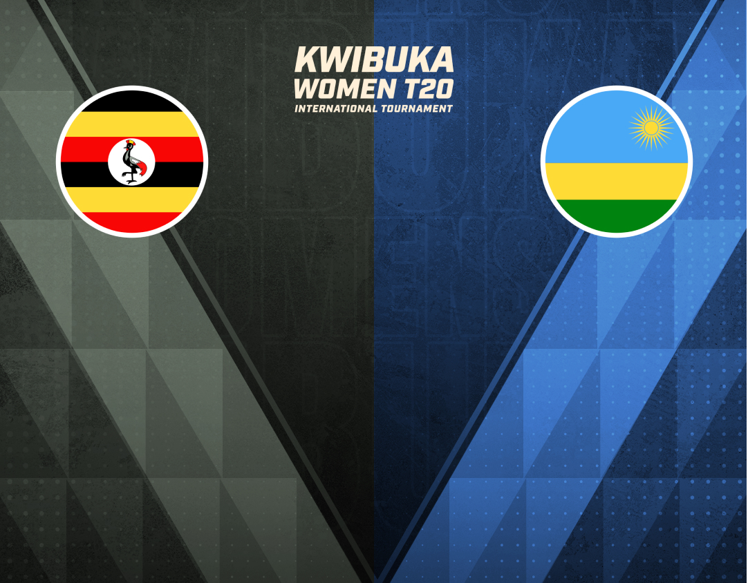 Match 23 of kwibuka women's t20i tournament, 2024: uganda women vs rwanda women banner