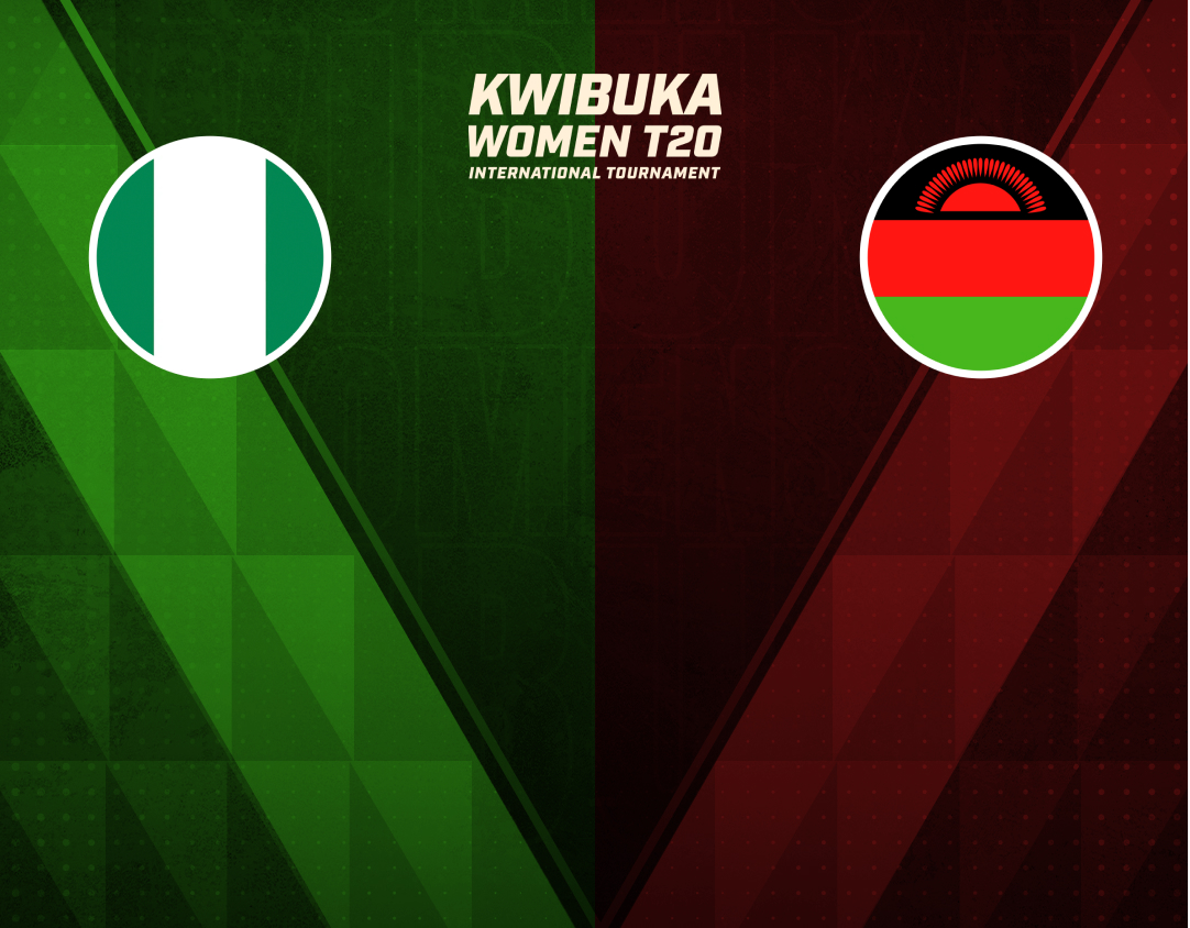 Match 26 of kwibuka women's t20i tournament, 2024: nigeria women vs malawi women banner