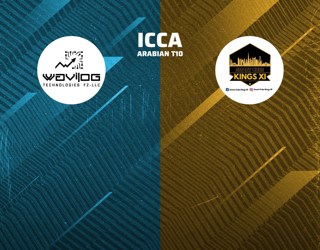 Match 32 of icca arabian t10, 2024: wavilog tech cc vs smart cube kings 11 banner