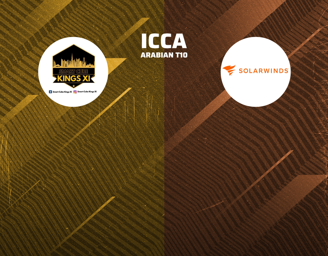 Match 38 of icca arabian t10, 2024: smart cube kings 11 vs spades real estate banner