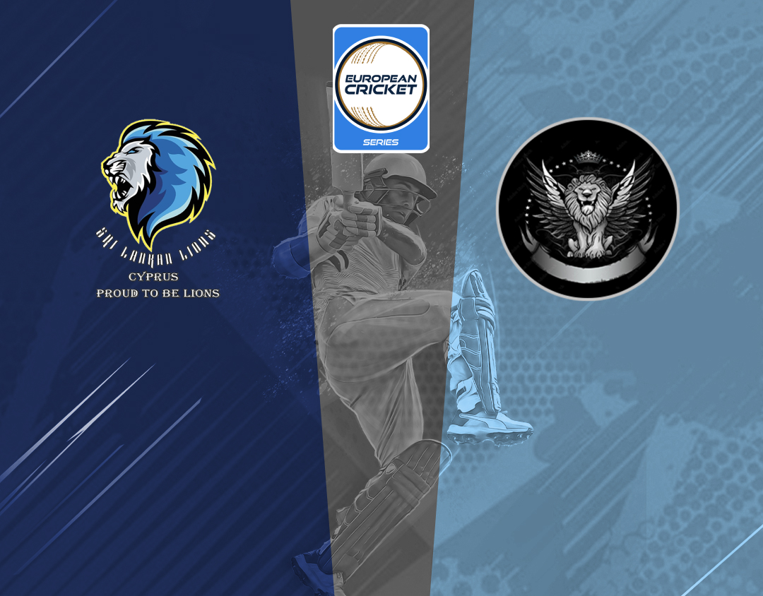 Match #66 of ecs cyprus, encore, 2024: sri lankan lions vs napa kings banner
