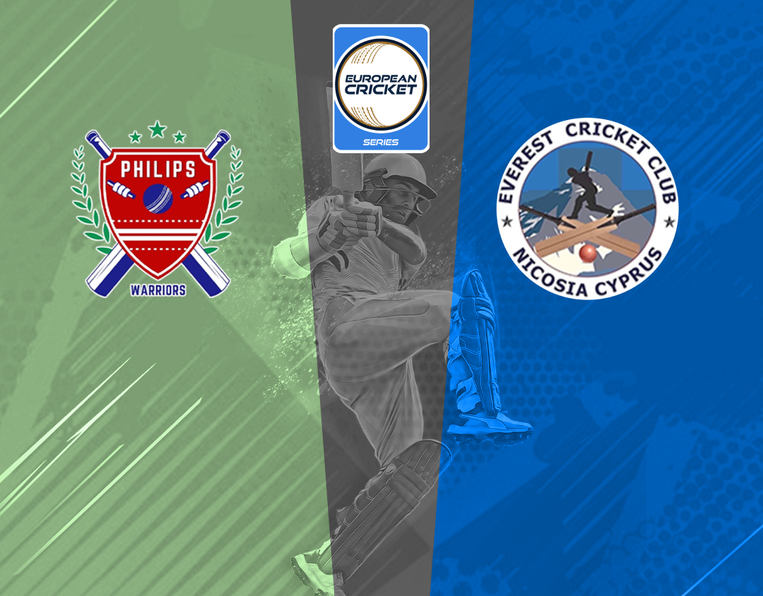 Match 8 of ecs cyprus, encore, 2024: philips warrior vs everest banner
