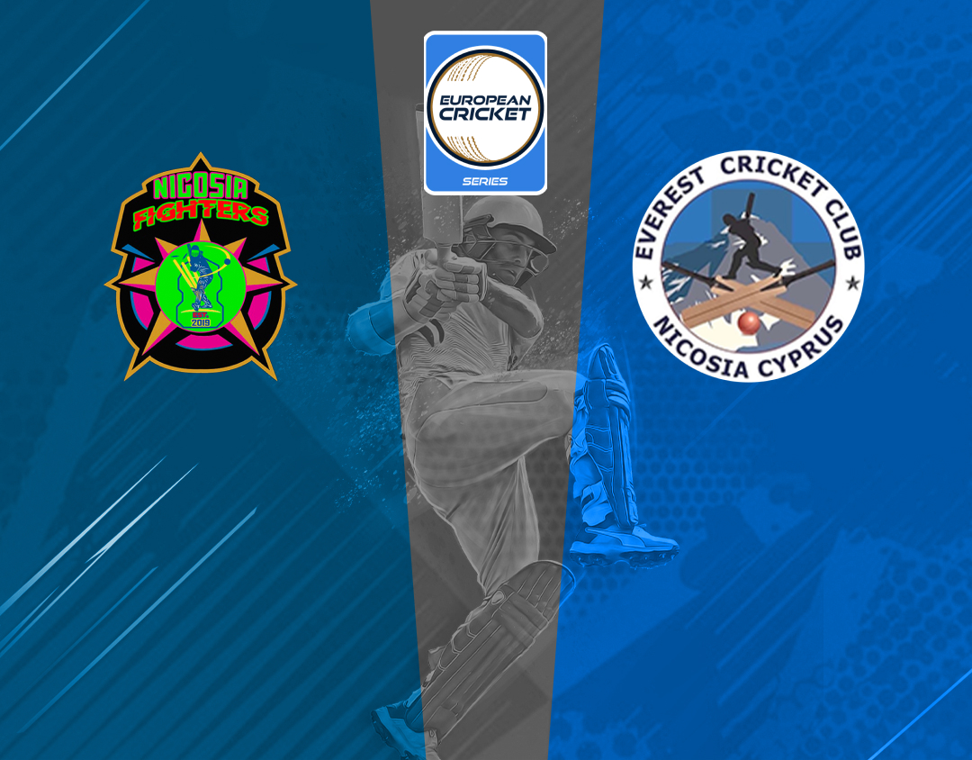 Match 24 of ecs cyprus, encore, 2024: nicosia fighters vs everest banner