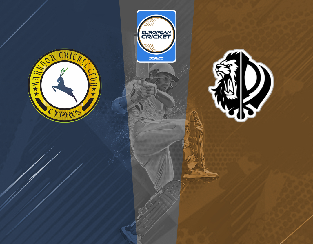 Match 27 of ecs cyprus, encore, 2024: markhor vs sher-e-punjab banner