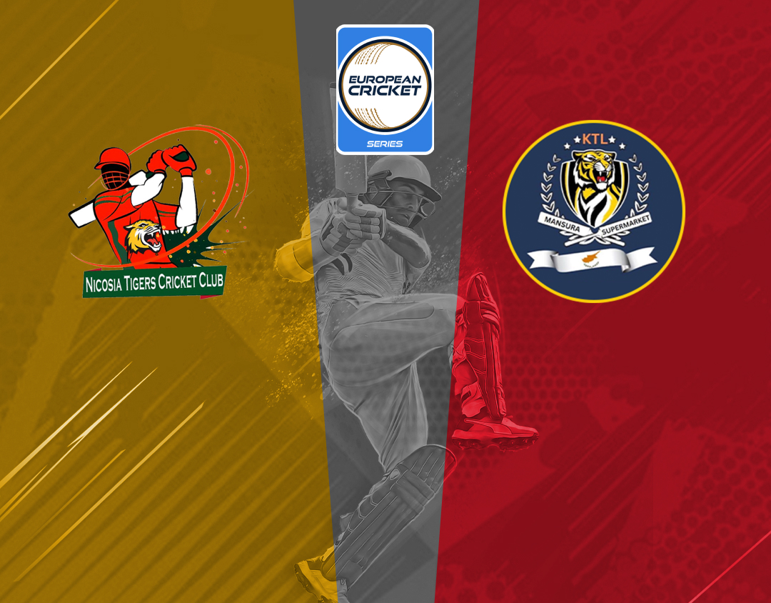 Match 39 of ecs cyprus, encore, 2024: nicosia tigers vs kipro tigers limassol banner
