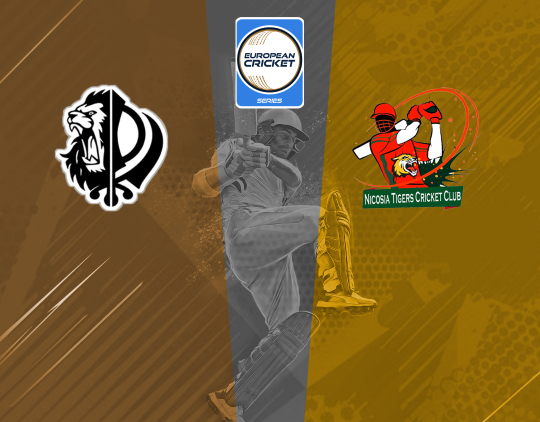 Match 42 of ecs cyprus, encore, 2024: sher-e-punjab vs nicosia tigers banner