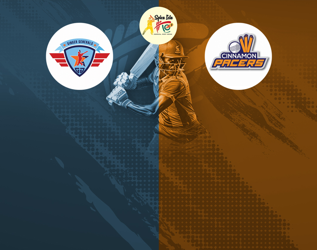 Match 1 of dream11 spice isle t10, 2024: ginger generals vs cinnamon pacers banner