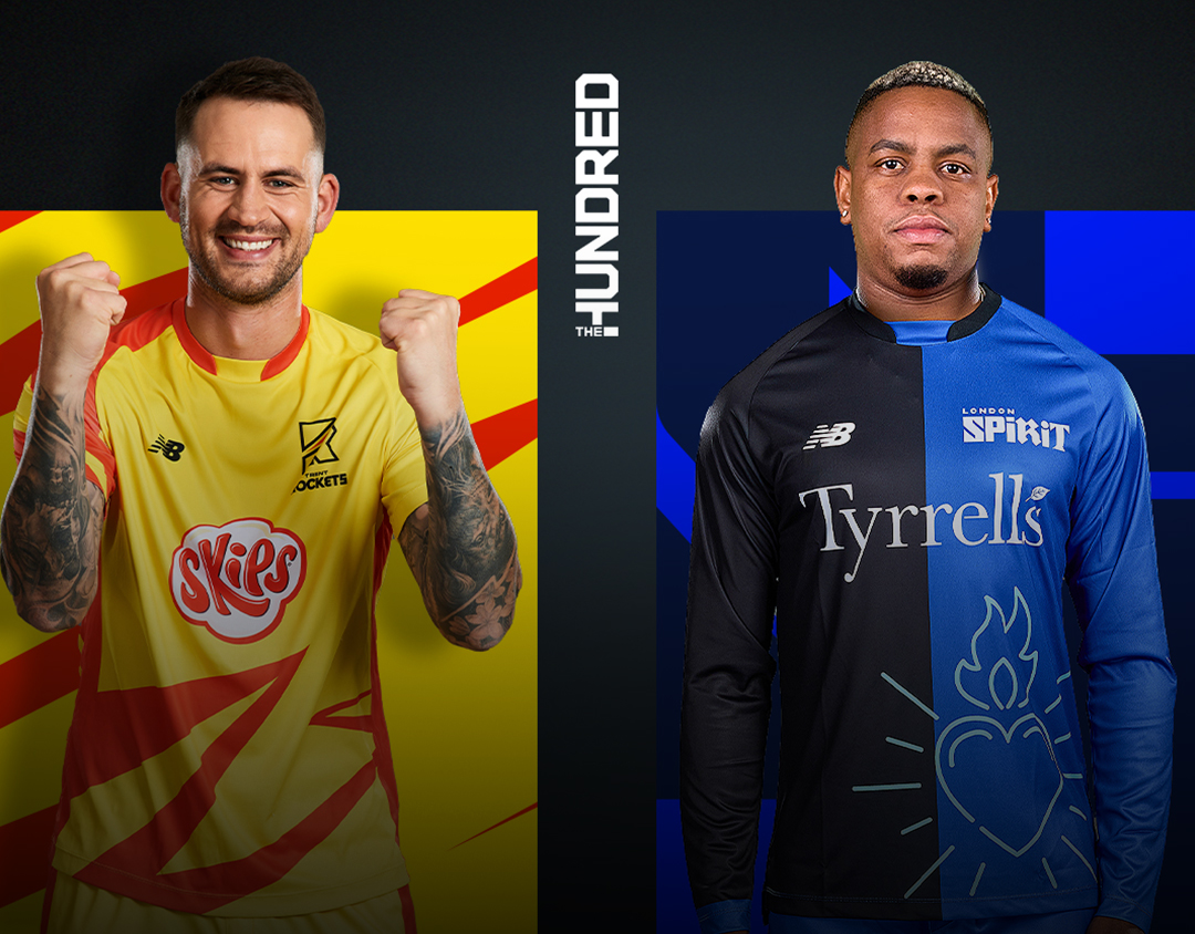 Match 20 of the hundred, 2024: trent rockets vs london spirit banner