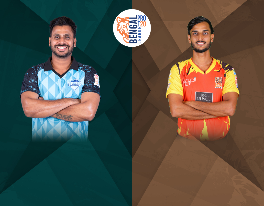 Match 5 of bengal pro t20 league, 2024: harbour diamonds vs shrachi rarh tigers banner