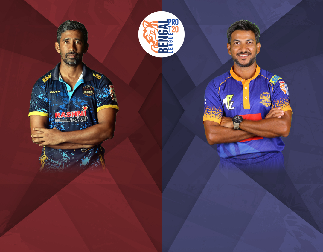 Match 7 of bengal pro t20 league, 2024: rashmi medinipur wizards vs adamas howrah warriors banner