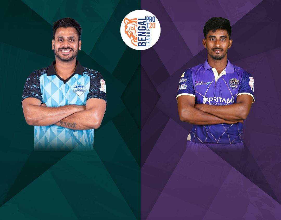 Match 9 of bengal pro t20 league, 2024: harbour diamonds vs murshidabad kings banner
