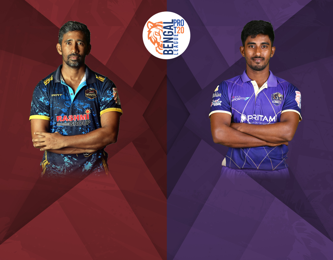 Match 19 of bengal pro t20 league, 2024: rashmi medinipur wizards vs murshidabad kings banner