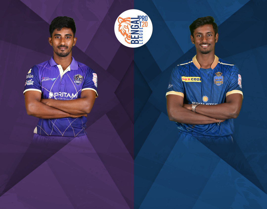 Match 25 of bengal pro t20 league, 2024: murshidabad kings vs lux shyam kolkata tigers banner