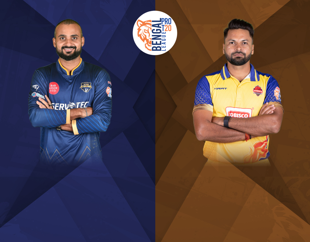 Match 27 of bengal pro t20 league, 2024: servotech siliguri strikers vs sobisco smashers malda banner