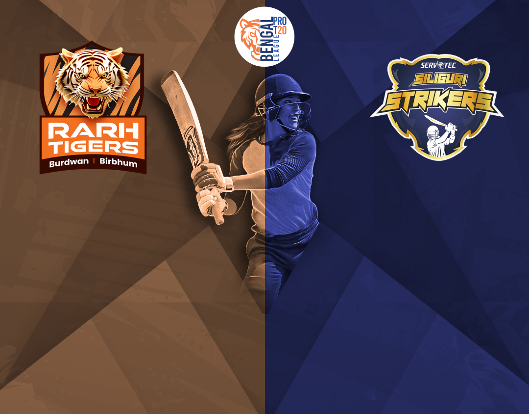 Match 10 of bengal womens pro t20 league, 2024: shrachi rarh tigers womens vs servotech siliguri strikers womens banner