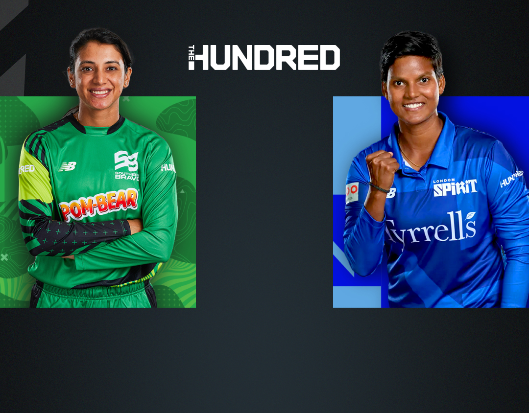 Match 2 of the hundred women, 2024: southern brave women vs london spirit women banner