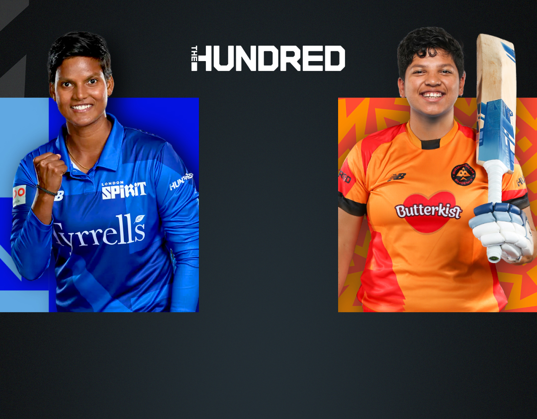 Match 5 of the hundred women, 2024: london spirit women vs birmingham phoenix women banner