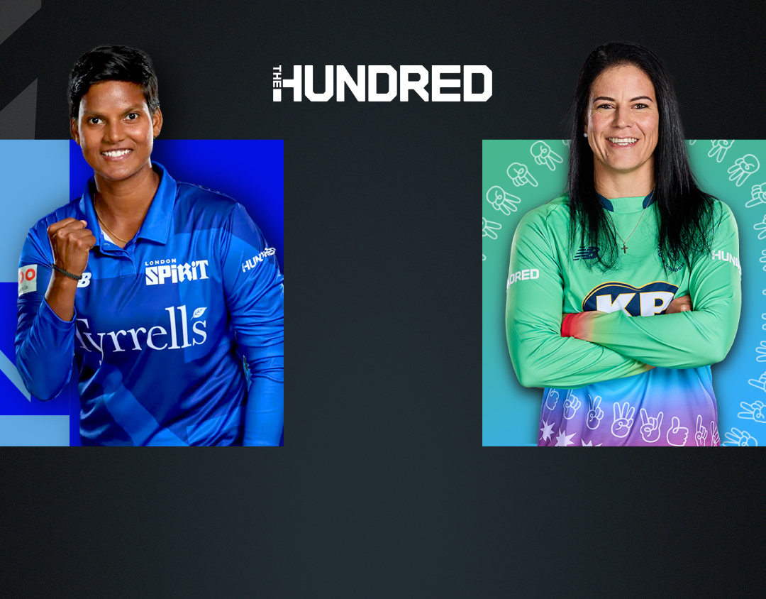 Match 15 of the hundred women, 2024: london spirit women vs oval invincibles women banner