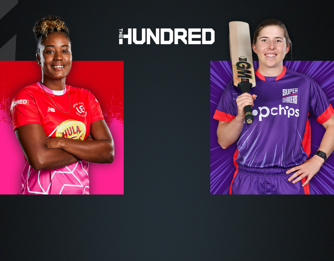 Match 21 of the hundred women, 2024: welsh fire women vs northern superchargers women banner