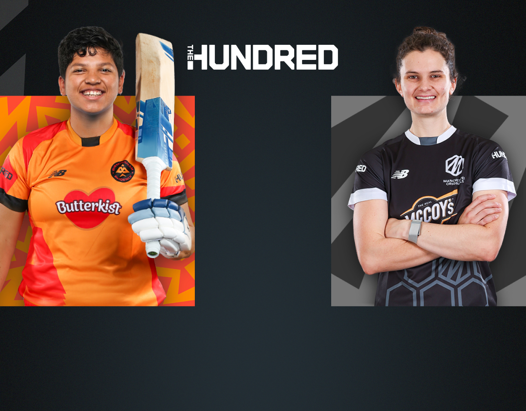 Match #32 of the hundred women, 2024: birmingham phoenix women vs manchester originals women banner