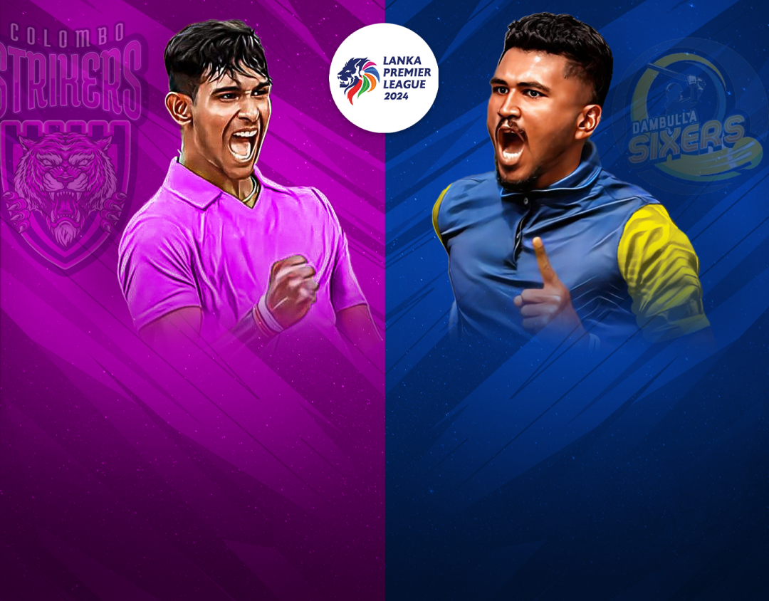 Match 10 of lanka premier league, 2024: colombo strikers vs dambulla sixers banner