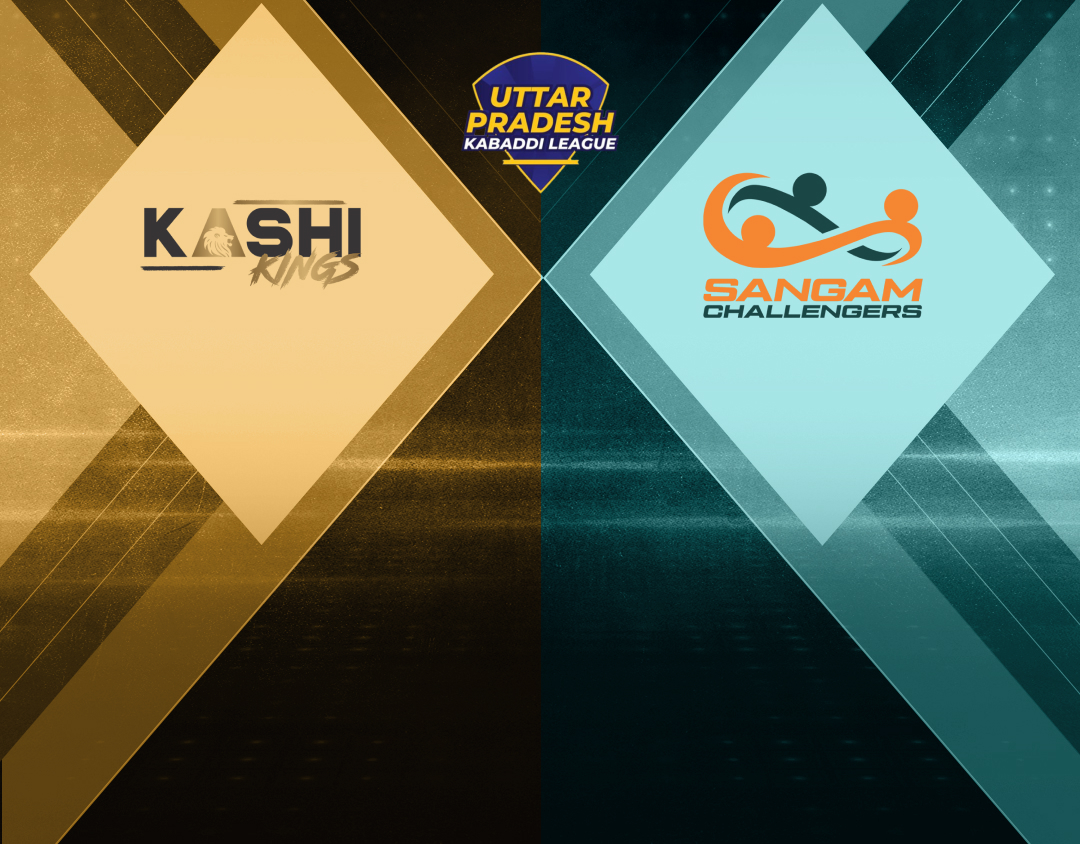 Semifinal 2 of uttar pradesh kabaddi league, 2024 banner