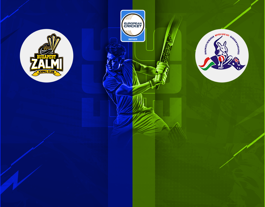 Match 14 of ecs hungary, 2024: budapest zalmi vs danubian kangaroos banner