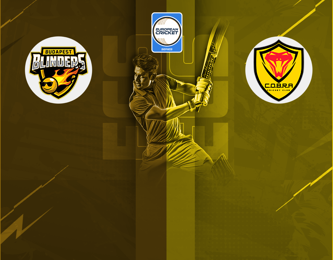 Match 20 of ecs hungary, 2024: budapest blinders vs cobra cc banner