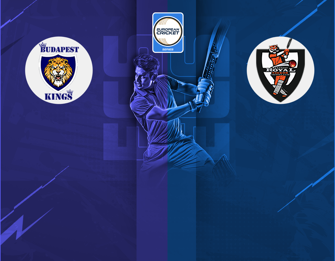 Match 23 of ecs hungary, 2024: budapest super kings vs royal tigers banner