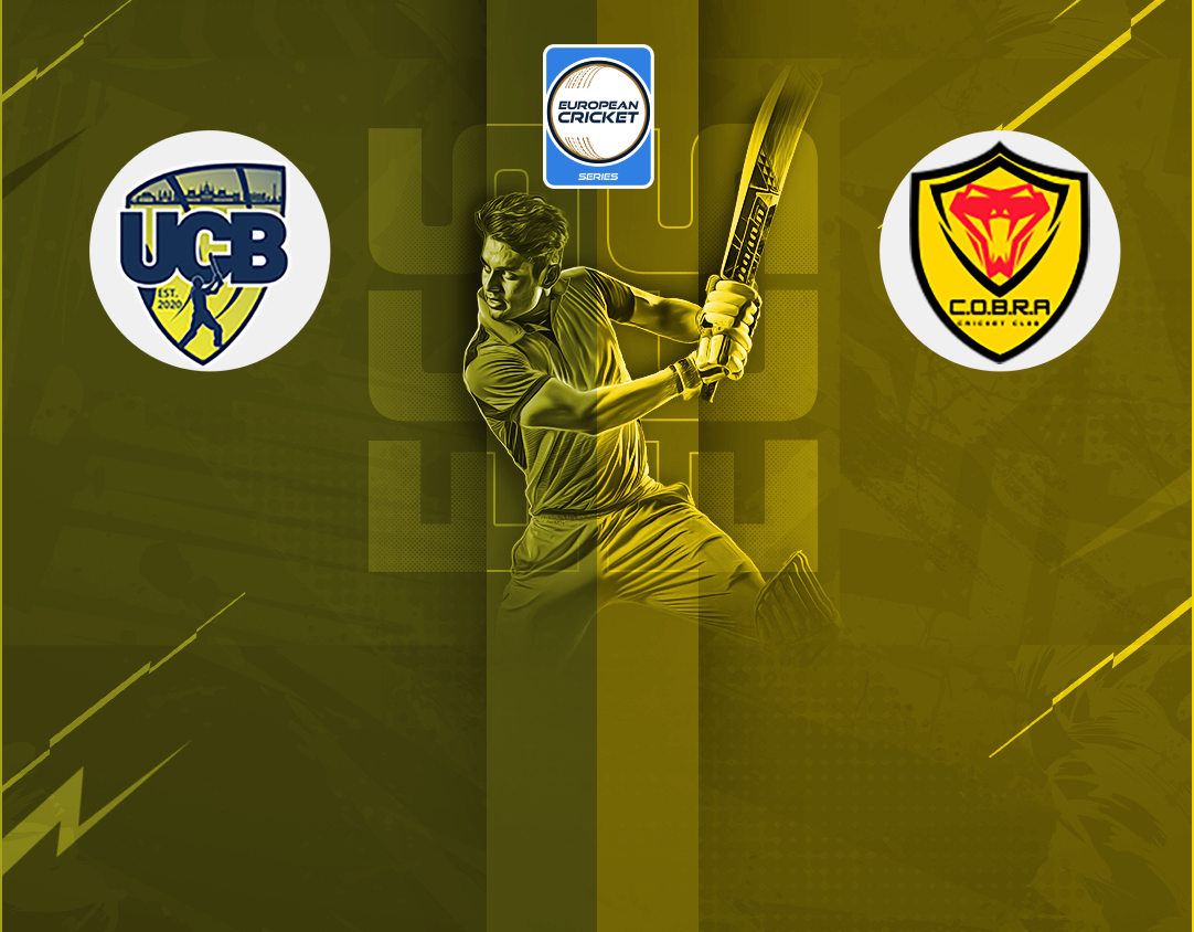 Match 44 of ecs hungary, 2024: cobra cc vs united csalad budapest banner