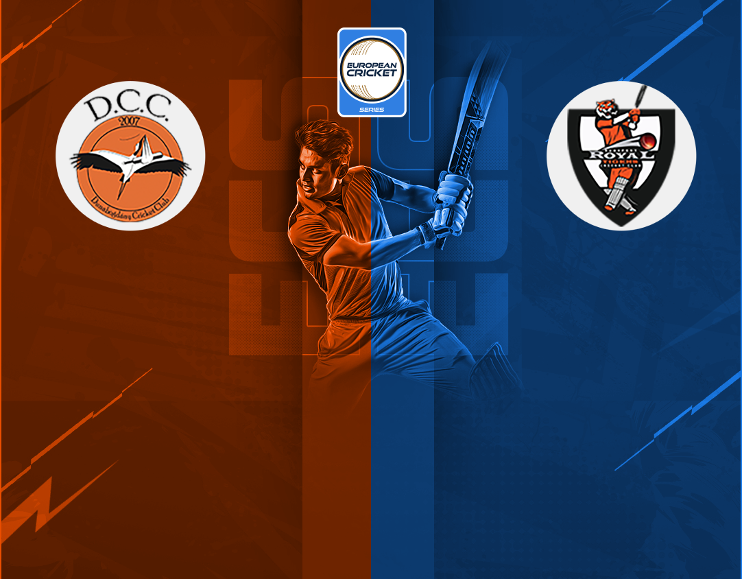 Match 29 of ecs hungary, 2024: dunabogdany cc vs royal tigers banner